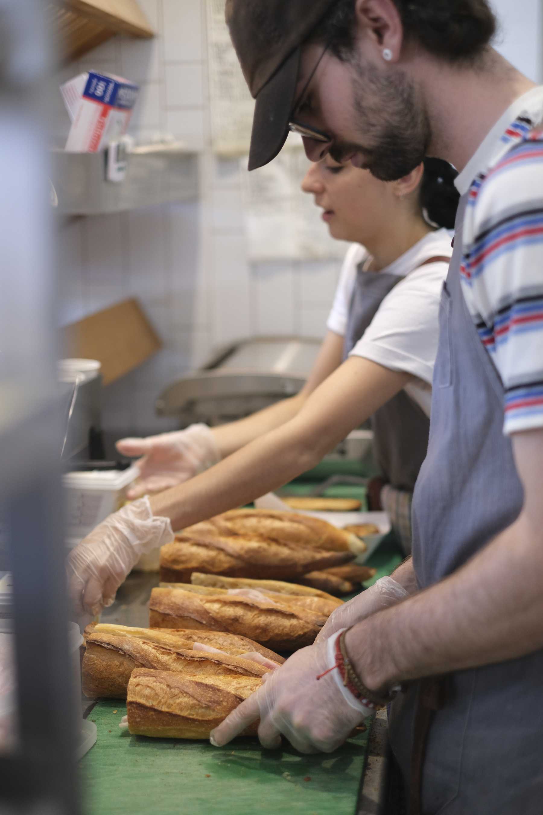 Chu Bakery baguettes